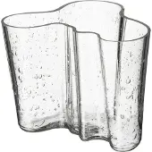 Iittala Aalto Vase 160Mm Bubble Glass Clear - Nude - 160 MM