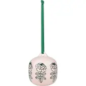 Marimekko Vihkiruusu Ornament 7X7Cm - Pink - ONE SIZE