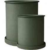 DBKD Plant pot -ruukku large 2-pakkaus Vihreä