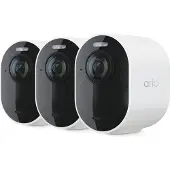 Arlo Ultra 3 4K valvontakamera (3 pakkaus, valk.)