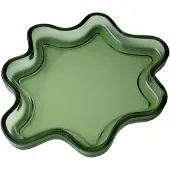 DBKD Filter Lautanen 22 Cm - Koristelutarvikkeet Lasi Vihreä - 20231505gr