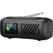 Amadeus Viola Bluetooth-kaiutin radiolla, musta