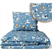 ANKRAS Vauvan pussilakanasetti 135x100 MyBaby, 2-osainen