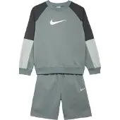 Nike Juoksupuku basaltinharmaa / vaaleanharmaa / musta / valkoinen