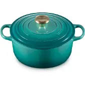 Le Creuset Signature Pyöreä pata 4.2 l Bleu Riviera
