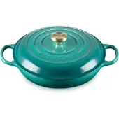 Le Creuset Signature -buffetpata 3,5 l Bleu Riviera