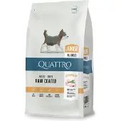 Quattro Junior siipikarjan kuivarehulla nuorille koirille, 7 kg