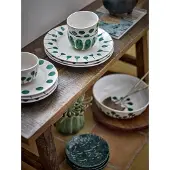 Bloomingville Linora Plate - Green - Ø 22 CM