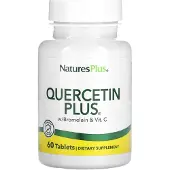 Natures Plus , Quercetin Plus With Bromelain & Vit. C, 60 Tablettia
