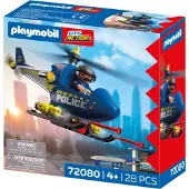 Playmobil Politihelikopter - Multi/patterned - ONE SIZE
