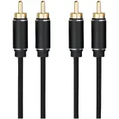 Dacota Platinum RCA stereokaapeli uros-uros 5M, musta