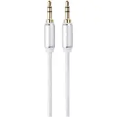 Dacota Platinum Mini jack -kaapeli uros-uros 10M, valkoinen