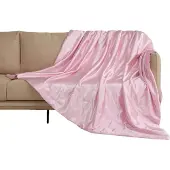 Sonstige Verlage Pehmeä kaksipuolinen torkkupeitto päiväpeite Premium 220x240 cm vaaleanpunainen, 220x240 cm