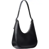 Calvin Klein Olkalaukku 'Contrast Monogram Hobo' musta / valkoinen