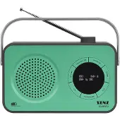 Senz Tourist 2 radio FM/DAB+, vihreä
