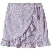 Name it Nkfvinaya Wrap Skirt - Purple - 128