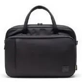 Herschel Lähettilaukku 'Gibson' musta