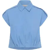 My Essential Wardrobe Mwsunna Sleeveless Shirt - Blue - 42