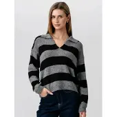 TeeShoppen Neulepaita ' Nora Knit ' musta