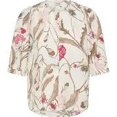 Fransa Frariana Sh 10 - Cream - XL