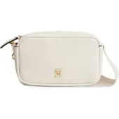 Tommy Hilfiger Olkalaukku 'Logo Tape Camera' beige