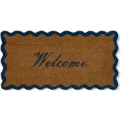 Lexington Welcome Coir Fibre Door Mat - Brown - ONE SIZE