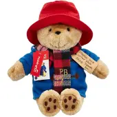 Paddington -pehmolelu huivilla 23 cm