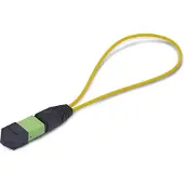 StarTech.com LOOPBACKMTP12OS2SMF, Kuitukaapelitesteri, MPO/MTP, Loopback-testaus, Musta, Vihreä, Keltainen, Akryylinitriilibutadieenistyreeni (ABS), Yksittäistila