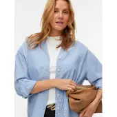 Vero Moda Pusero 'VMNORMA' vaaleansininen