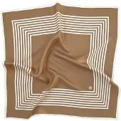 Lescarf Striped-silkkihuivi
