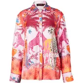 Miss Goodlife Pusero 'Tiger Heart' beige / oranssi / vaaleanpunainen / valkoinen