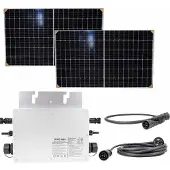 Pni Green House M600 Aurinkosähköpaketti Mikroinvertterillä Ja 2 Aurinkopaneelilla 375w