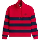 Tommy Hilfiger Mw0mw43190 Collegepaita Puolivetoketjulla