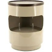 By-Boo Tondo sivupöytä 37 cm taupe