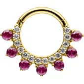 Wildcat Maharani Ruby Diadem Clicker - Gold