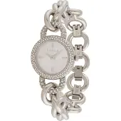 Furla Analoginen kello 'Meridiana' hopea / valkoinen