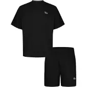 SikSilk Juoksupuku musta