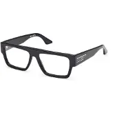 GCDS GD5052 54/15/145 Kiiltävä musta etuosa asetaatti UNISEX GD5052