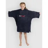Dryrobe Towel Robe Organic Kids 5-9 Surf Poncho navy Koko Uni