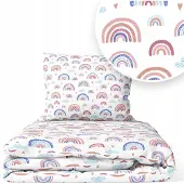 ANKRAS Vauvan pussilakanasetti 135x100 MyBaby, 2-osainen