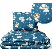 ANKRAS Vauvan pussilakanasetti 135x100 MyBaby, 2-osainen