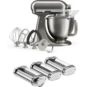 KitchenAid Artisan Plus yleiskone, 4,7 litraa, ja pastasarja, medallion silver