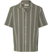 Selected Paita 'SLHSAL' khaki / valkoinen