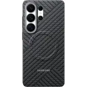 Samsung Galaxy S26 Ultra Carbon Magnet -suojakuori, harmaa