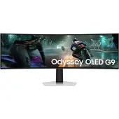 Samsung S49DG910SU, 124,5 cm (49"), 5120 x 1440 pikseliä, Dual QHD, OLED, 0,03 ms, Hopea (LS49DG910SUXEN)