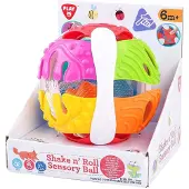 Playgo Shake and Roll Sensory Ball - 3pcs.