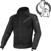 Macna Brero Miesten Tekstiilitakki Musta Miehet, size 2XL