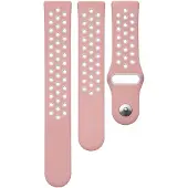 Triacle Sport ranneke Fitbit Charge 3/4, pinkki/valkoinen