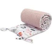 Sensillo BED BUMPER BUMPER WAFER FOX PINK