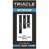 Triacle Classic Band 3/4 ja Sense 1/2, musta